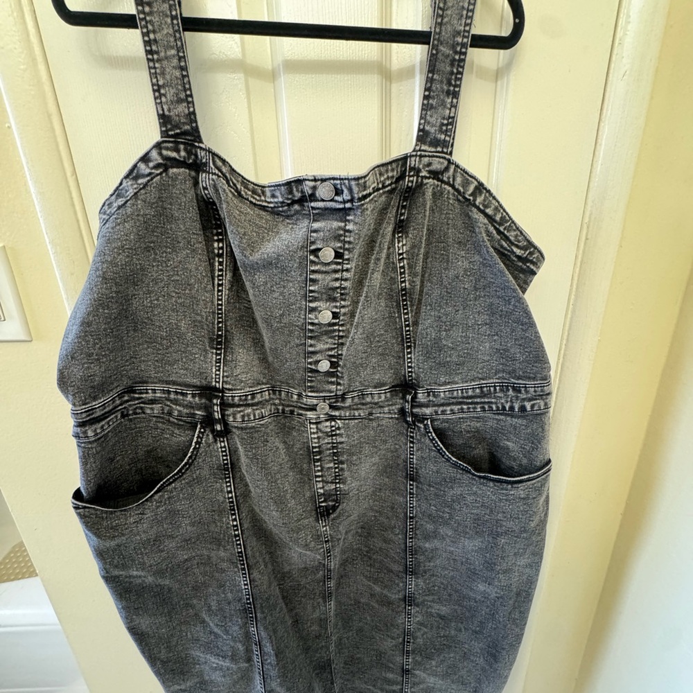 Ava & Viv Black Denim Skirt